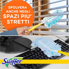 Carica l'immagine nel visualizzatore di Gallery, Swiffer Duster, Starter Kit Manico + 13 Piumini Catturapolvere