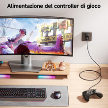 Carica l'immagine nel visualizzatore di Gallery, Cable Matters USB-C a Micro USB con investimento intrecciato, 1 m, Nero