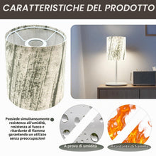 Carica l'immagine nel visualizzatore di Gallery, Paralume in Tessuto Paralumi per Lampade E27 E14,Rimovibile Paralume Lampada da Tavolo Lampada da Terra Abat Jour da Com