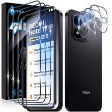 Carica l'immagine nel visualizzatore di Gallery, Aerku 3 Pezzi Pellicola Vetro Temperato per Xiaomi Redmi Note 17 4G / 5G