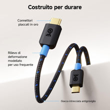 Carica l'immagine nel visualizzatore di Gallery, Cable Matters USB-C a Micro USB con investimento intrecciato, 1 m, Nero