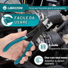 Carica l'immagine nel visualizzatore di Gallery, LIBRATON Pinza per Fascette Stringitubo, Pinze Stringitubo Clic e Clic-R