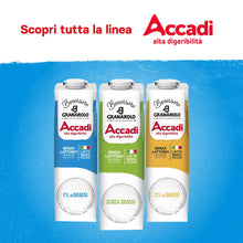 Carica l'immagine nel visualizzatore di Gallery, Granarolo, Latte UHT Accadì da 500 ml, 6 Confezioni di Latte 100% Italiano Senza Lattosio e solo 1% di Grassi, Non Appes