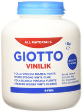 Carica l'immagine nel visualizzatore di Gallery, GIOTTO VINILIK - Barattolo Da 1 Kg Colla Vinilica, Colore Bianca