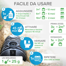 Carica l'immagine nel visualizzatore di Gallery, Mr. Bacteria No.1 Attivatore bio-Enzimatico per Fosse Settiche e Biologiche, Attivatore Trattamento e Pulizia Batteri pe