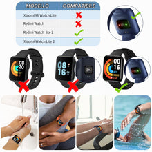 Carica l'immagine nel visualizzatore di Gallery, BDIG 6PCS Cinturini per Xiaomi Watch Lite 2, Braccialetto Redmi Watch 2 Lite in Silicone Colorato di Ricambio Strap Prog