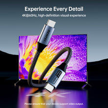 Carica l'immagine nel visualizzatore di Gallery, BENFEI Cavo USB C Supporta Video 4K@60Hz,100W 20V/5A PD Ricarica rapida,10Gbps Cavo USB Type C 3.2 Gen2 per iPhone 15 Pl