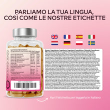 Carica l'immagine nel visualizzatore di Gallery, Vitamina B Complex Alto Dosaggio Vegan | 180 Capsule [6 Mesi] Vitamine B: Vitamina B1, B2, B3 (Niacina), B5, B6, B8 (Bio