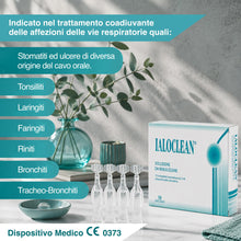 Carica l'immagine nel visualizzatore di Gallery, FARMA-DERMA Ialoclean Soluzione Sterile da Nebulizzare con Acido Ialuronico | Affezioni delle Vie Respiratorie | Azione 