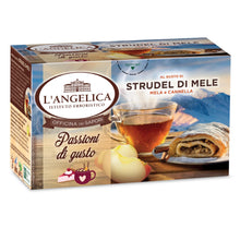 Carica l'immagine nel visualizzatore di Gallery, L'Angelica, Passioni d'Inverno, Tisana Gusto Strudel di Mele, Infuso con Mela e Cannella, 1 Confezione da 15 Filtri