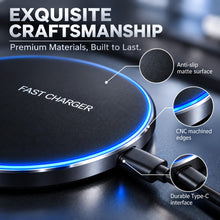 Carica l'immagine nel visualizzatore di Gallery, Caricatore Wireless, 15W Wireless Charger
