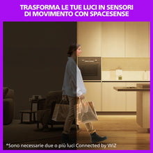 Carica l'immagine nel visualizzatore di Gallery, Philips Smart LED Lamp Filament 2-pack - Illuminazione LED intelligente - Luce bianca calda o fredda - E27-60W - Traspar