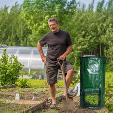 Carica l'immagine nel visualizzatore di Gallery, Composter, 2 pezzi rapida con coperchio riutilizzabile, compostiera da giardino pieghevole in plastica, per giardino, te