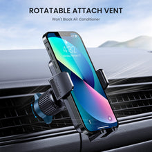 Carica l'immagine nel visualizzatore di Gallery, Porta Cellulare Auto [Clip Gancio Militare] 360 Gradi di Rotazione Supporto Telefono Auto Macchina Reggi Portacellulare 
