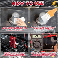 Carica l'immagine nel visualizzatore di Gallery, AstraVox Grasso Al Silicone Con Pennello, Grasso Dielettrico Per Connettori Elettrici, Candele, O-Ring, Automotive, Naut