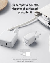 Carica l'immagine nel visualizzatore di Gallery, Anker Caricatore iPhone USB C GaN 30W 511 (Nano 3)