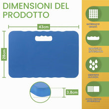 Carica l'immagine nel visualizzatore di Gallery, BLOSTM Set di 2 Ginocchiera per Giardinaggio - Cuscinetto per Inginocchiarsi in Schiuma ad Alta Densità con 2 Texture, T