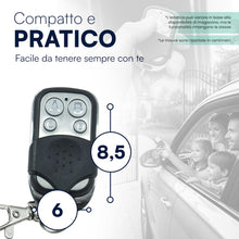 Carica l'immagine nel visualizzatore di Gallery, Tempo di saldi Set di 3 telecomandi universali, a codice fisso, con una frequenza di 433,92 MHz, per cancelli automatici