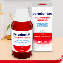 Carica l'immagine nel visualizzatore di Gallery, Parodontax Collutorio Clorexidina Trattamento Intensivo, Senza Alcol, 300ml