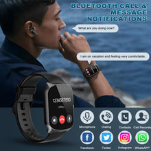 Carica l'immagine nel visualizzatore di Gallery, Smartwatch Uomo Donna, Schermo Curvo HD da 1,95'' Orologio Smartwatch con Effettua/Risposta Chiamate, 112 Sportive Smart