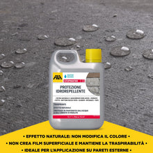 Carica l'immagine nel visualizzatore di Gallery, FILA Solutions STOPWATER Idrorepellente Pietra Cotto Esterni - 1L