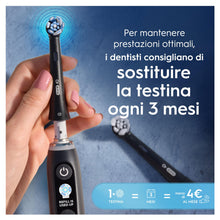 Carica l'immagine nel visualizzatore di Gallery, Oral-B Testine di Ricambio iO Ultimate Clean, Nere, 3 Ricambi