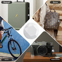Carica l'immagine nel visualizzatore di Gallery, Air Tracker Tag 4 pezzi Bianco Compatibile con Apple Dov'è (solo iOS)