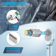 Carica l'immagine nel visualizzatore di Gallery, XZN Set di di prese multiple Chiavi a Bussola Scanalate Punta XZN Set di 8 Chiavi a Bussola M4 M5 M6 M8 M10 M12 M14 M16 