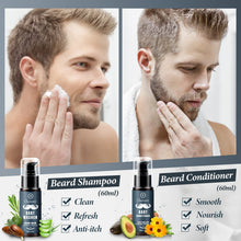 Carica l'immagine nel visualizzatore di Gallery, Oukzon Kit Barba Uomo, 10 in 1 Idee Regalo Uomo Natale Set Cura Barba