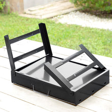 Carica l'immagine nel visualizzatore di Gallery, InnovaGoods® Barbecue Portatile a Carbonella, Tavolo Pieghevole e Facile da Trasportare, Design Moderno, Griglia di Prot