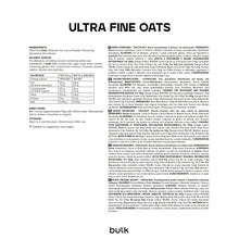 Carica l'immagine nel visualizzatore di Gallery, Bulk Ultra Fine Scottish Oats, Chocolate, Cioccolato, 1 kg