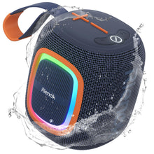 Carica l'immagine nel visualizzatore di Gallery, RIENOK Cassa Bluetooth Potente Portatile Impermeabile, Blu Navy