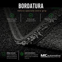 Carica l'immagine nel visualizzatore di Gallery, Tappetini Smart 451 For Two 2007-2014 Su Misura, Set 2 Pz