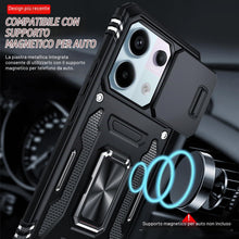 Carica l'immagine nel visualizzatore di Gallery, LeYi Cover per Xiaomi Redmi Note 13 Pro 5G (Nero)