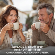 Carica l'immagine nel visualizzatore di Gallery, Integratore 100% naturale con MIRTILLO ROSSO E UVA URSINA - utili per la funzionalità delle vie urinarie, con BETULLA - 