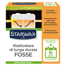 Carica l'immagine nel visualizzatore di Gallery, STARWAX Riattivatore lunga durata per fosse settiche 500g