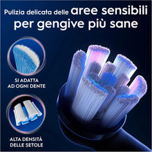 Carica l'immagine nel visualizzatore di Gallery, Oral-B Testine di Ricambio iO Gentle Care, Nere, 8 Ricambi