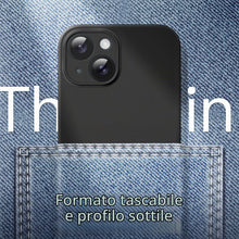 Carica l'immagine nel visualizzatore di Gallery, JETech Cover Ultra Slim per iPhone 14, Nero