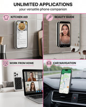 Carica l'immagine nel visualizzatore di Gallery, 5 Pezzi Ventosa in Silicone per Telefono - Supporto Ultra Aderente Antiscivolo per Selfie Video, Universale Senza Residu