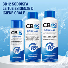 Carica l'immagine nel visualizzatore di Gallery, CB12 Colluttorio, Combatte Alito Cattivo, Effetto 16 Ore, 250 ml