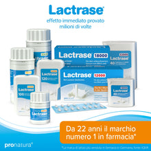 Carica l'immagine nel visualizzatore di Gallery, Pro Natura® Lactrase 6000 FCC, 60 compresse di lattasi per l'intolleranza al lattosio, per gustare senza problemi latte 