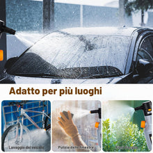 Carica l'immagine nel visualizzatore di Gallery, Pompa Irroratrice a Batteria 2L, Spruzzatore di Schiuma con 2 Ugelli, Spruzzatore di Schiuma Elettrico da 2300 mAh, per 