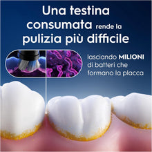Carica l'immagine nel visualizzatore di Gallery, Oral-B Testine di Ricambio iO Gentle Care, Nere, 8 Ricambi
