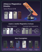 Carica l'immagine nel visualizzatore di Gallery, MSXTTLY Supporto Telefono Auto, Vmag-S2 2026 Supporto Magnetico a Vuoto, Forte Aspirazione, Rotazione 360°, Compatibile 