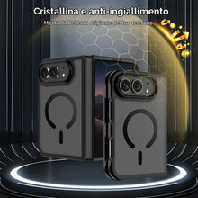 Carica l'immagine nel visualizzatore di Gallery, Fitudoos Cover per iPhone Duo con Porta anelli magnetico, Custodia protettiva antiurto per cellulare, anti-ingiallimento