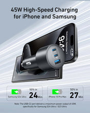 Carica l'immagine nel visualizzatore di Gallery, Anker Caricatore Auto USB C 167,5W 3 Porte
