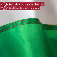 Carica l'immagine nel visualizzatore di Gallery, Aricona Bandiera Italia 90x150cm – italiana – grande - resistente alle intemperie - con occhielli in ottone - in tessuto