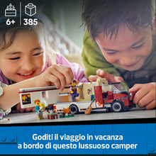 Carica l'immagine nel visualizzatore di Gallery, LEGO City Camper van delle vacanze d’avventura 60454
