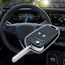 Carica l'immagine nel visualizzatore di Gallery, Lage Guscio Ricambio per Chiave compatibile con Opel Adam, Astra, Corsa, Mokka, Insignia, Zafira, Vauxhall - Cover Scocc