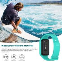 Carica l'immagine nel visualizzatore di Gallery, 6 Pezzis Silicone Cinturini Compatibile con Xiaomi Smart Band 9 Active/Redmi Smart Band 3, Regolabile Sportivo Cinturino